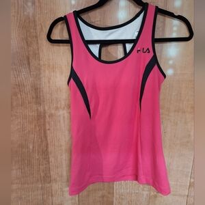 FILA PINK ACTIVE WEAR TANK TOP SIZE SMALL NWOT ATHLETIC WEAR